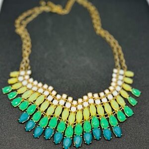 ⭐️3 for $20⭐️ Statement Necklace in Ocean Tones